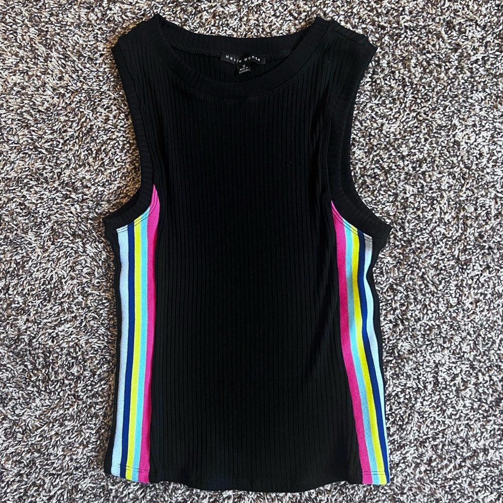 NWOT Y2K VIBES Women’s Tank Top Haute Monde Brand size S